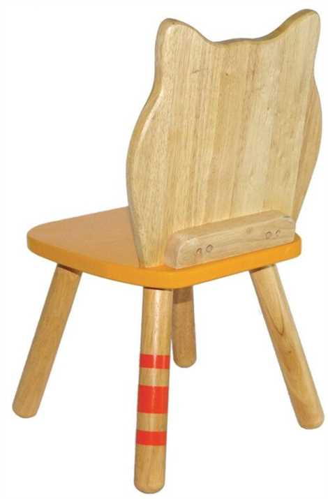 Svoora - Παιδική ξύλινη καρέκλα Indianimals 'Αλεπού'. 22004
