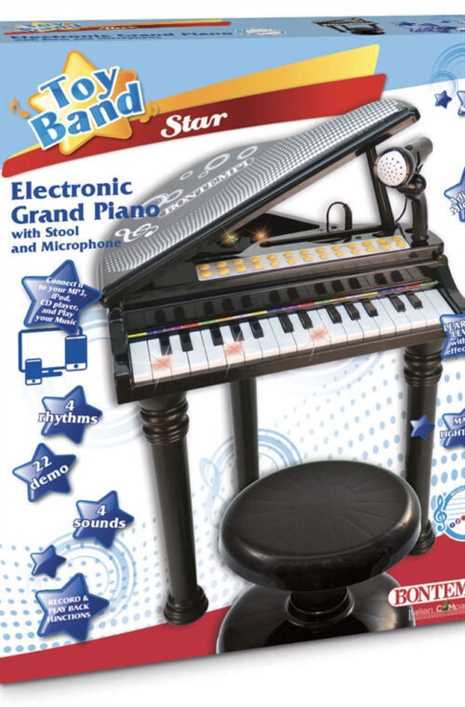 BONTEMPI - Ηλεκτρονικό πιάνο με ουρά & μικρόφωνο. 103000