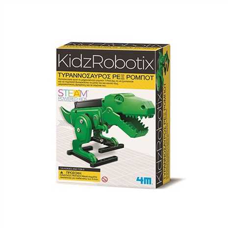 4M - KidzRobotix Κατασκευή Ρομποτ Τ-Ρεξ. 03460